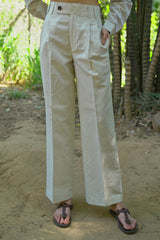 30's Revival Straight Trousers